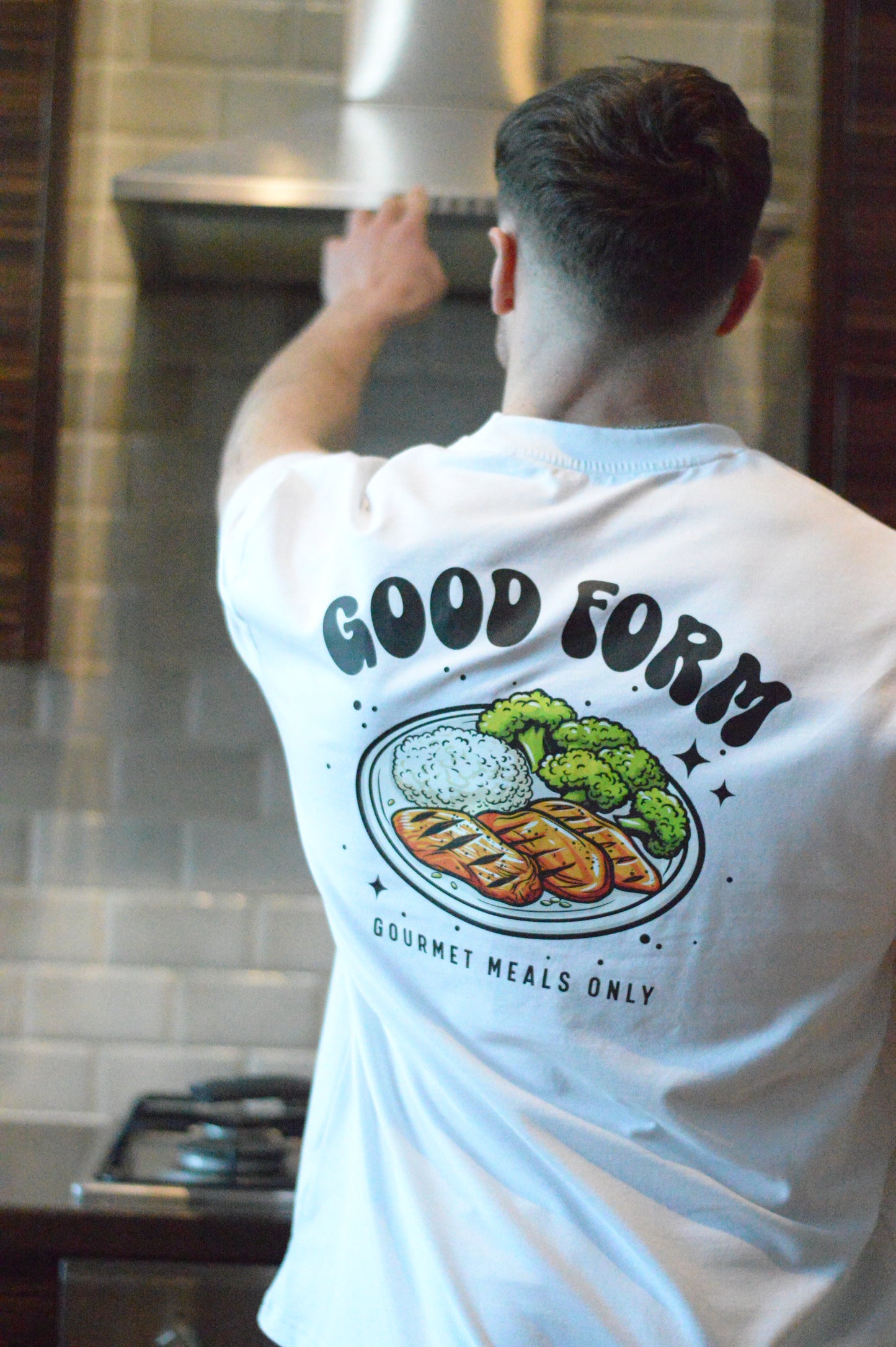 Gourmet Meals Only - Oversized T-shirt - Good Form