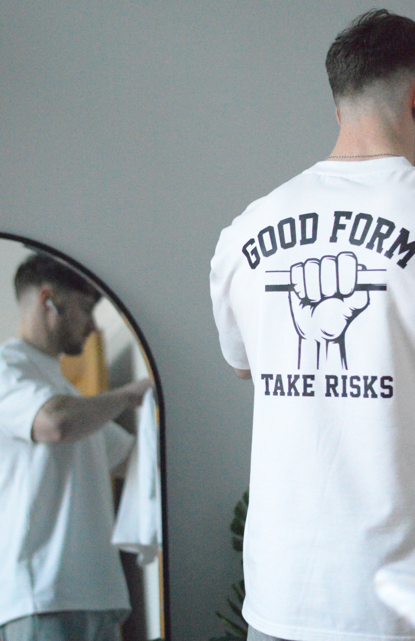 Take Risks (Suicide Grip) - Oversized T-shirt - Good Form
