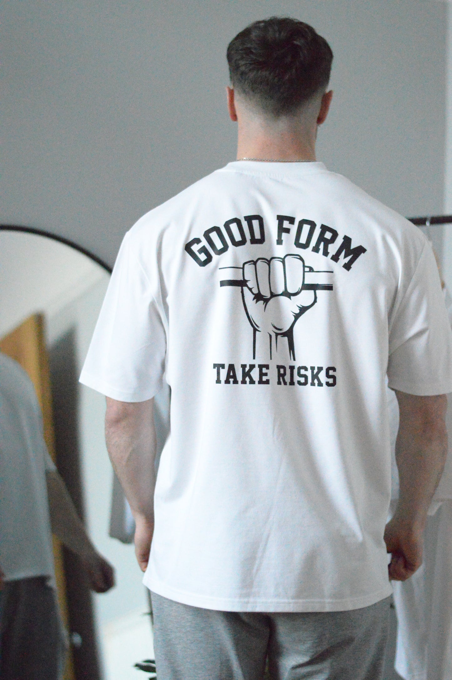 Take Risks (Suicide Grip) - Oversized T-shirt - Good Form
