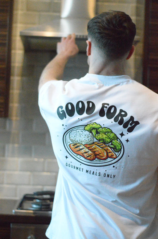 Gourmet Meals Only - Oversized T-shirt - Good Form