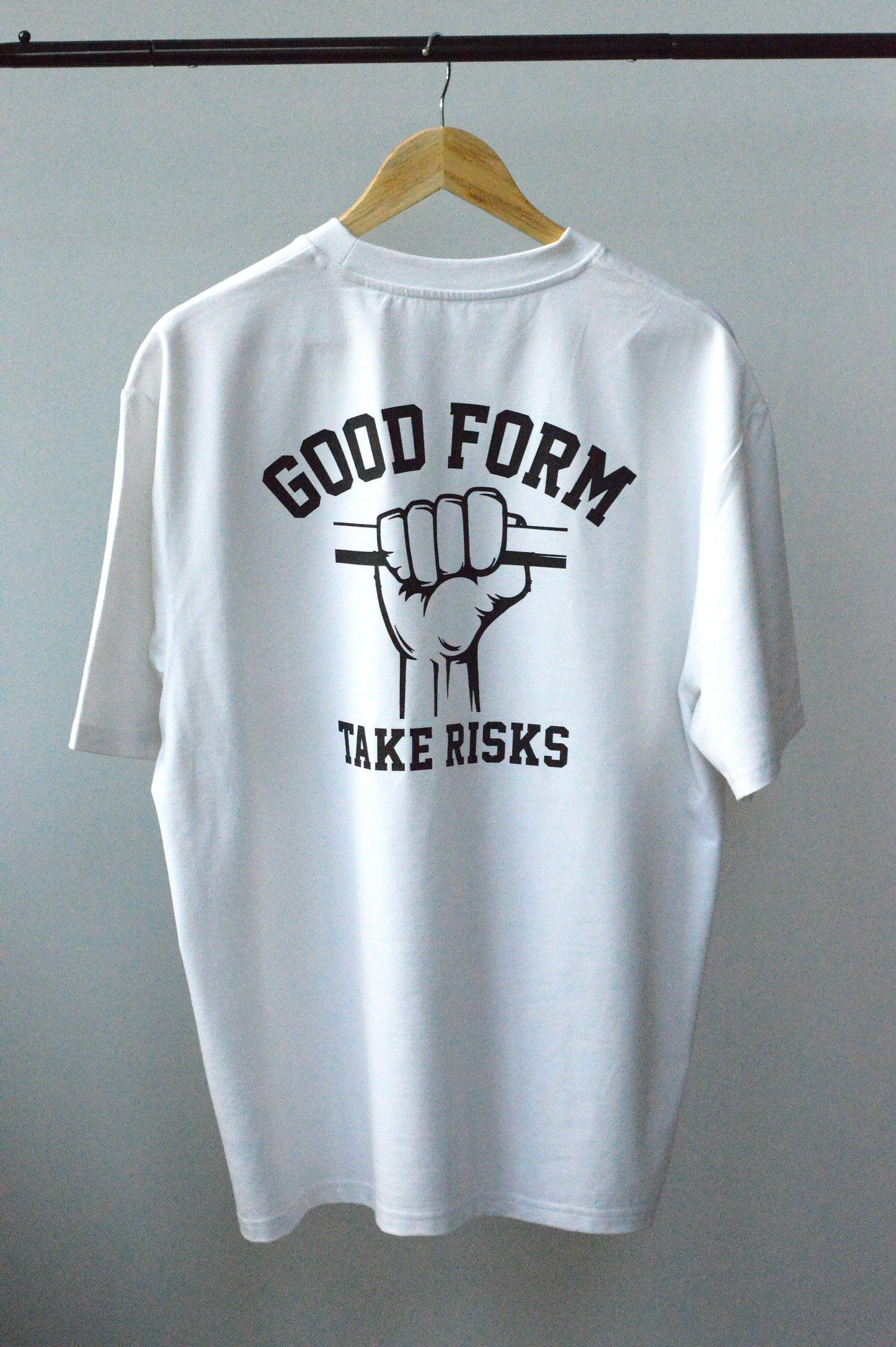 Take Risks (Suicide Grip) - Oversized T-shirt - Good Form